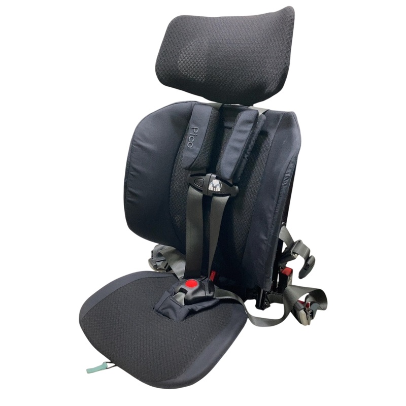 WAYB Pico Portable Car Seat Bundle, 2022, Jet, With Travel Bag