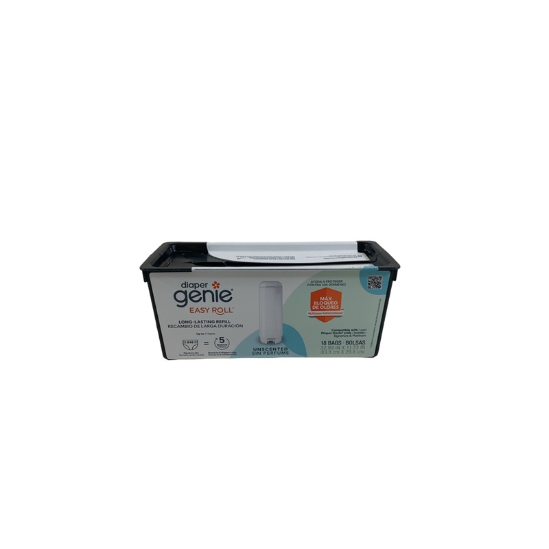 Diaper Genie Easy Roll Refill, 1-pack(18 Bags)