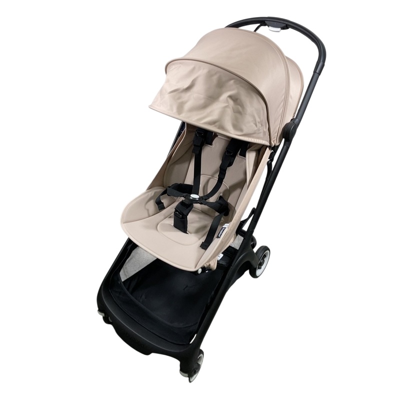 Bugaboo Butterfly Stroller, 2024, Black, Desert Taupe, Desert Taupe
