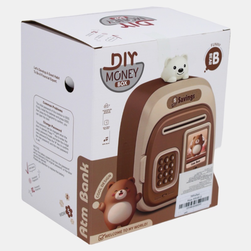Kids Electric Money Bank  Interactive Safe with Sound & Password Protection