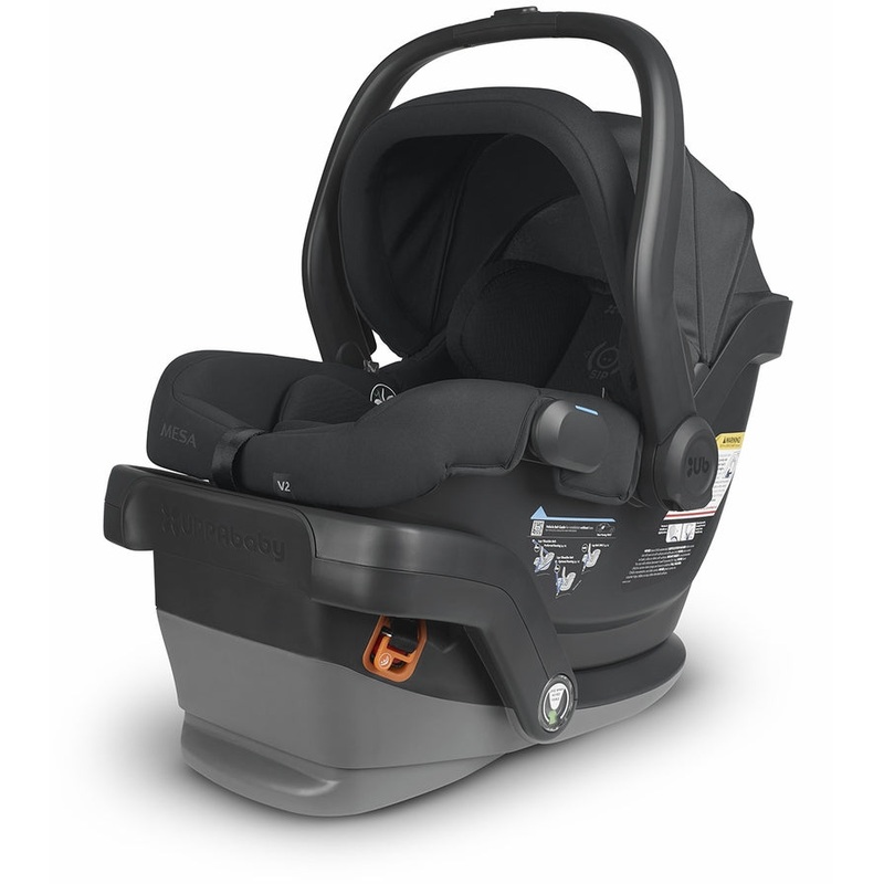 UPPAbaby MESA V2 Infant Car Seat, 2022, Jake (Black)