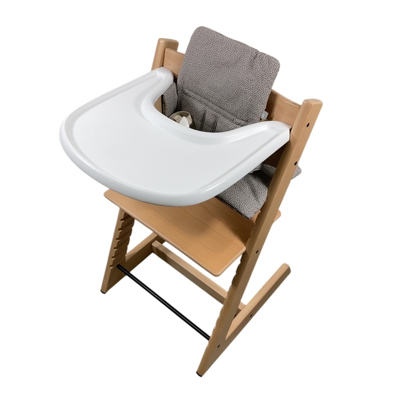 Stokke Tripp Trapp Complete High Chair, Dots Grey, Natural