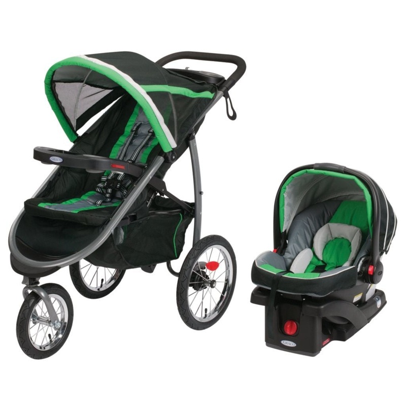 Graco FastAction Fold Jogger Click Connect Travel System – Fern