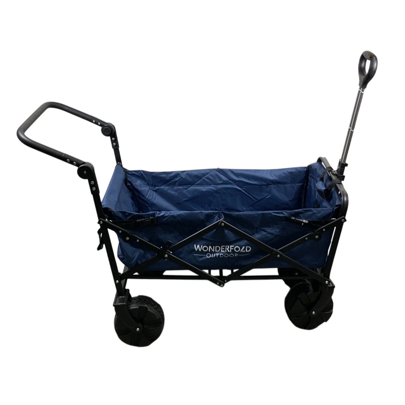Wonderfold S2 Push and Pull Folding Wagon, Blue, S Series