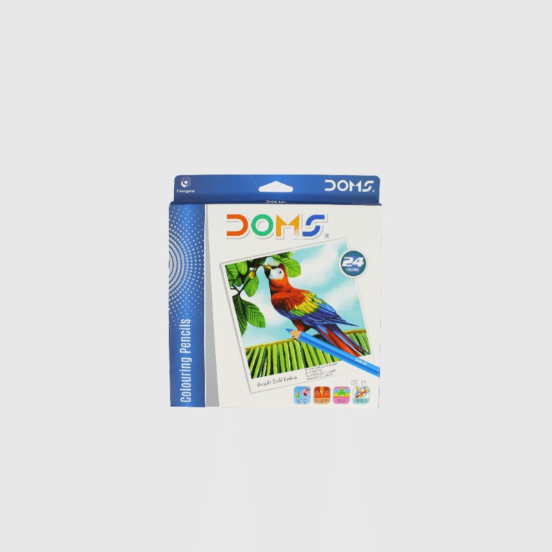 Doms Coloring Pencils – 24 Pcs.