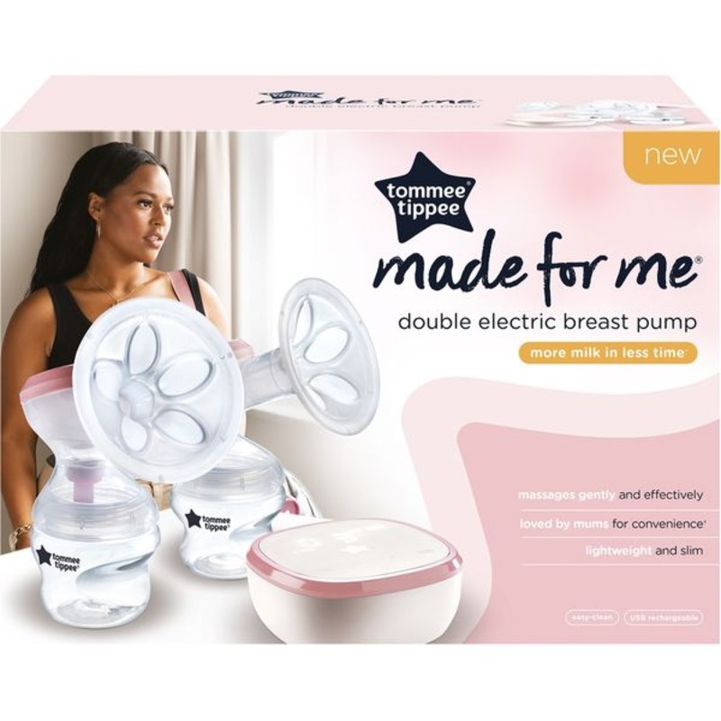 Tommee Tippee Made for Me Double Electric Breast Pump – White