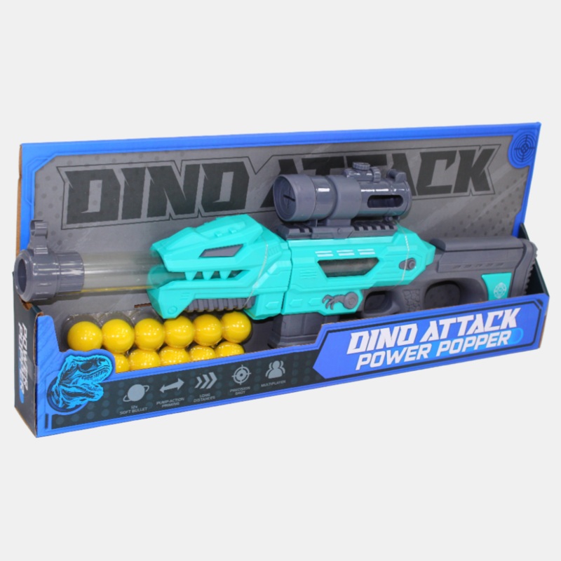 Dino Attack Power Popper (Aqua)