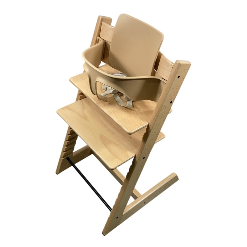 Stokke Tripp Trapp High Chair With Baby Set, 1, Natural