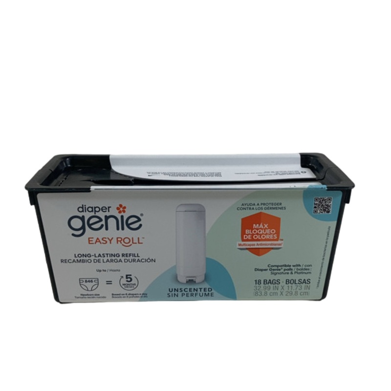 Diaper Genie Easy Roll Refill, 1-Pack (30 Bags)