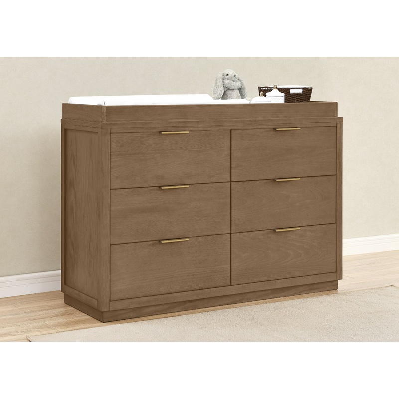 Forever 6 Drawer Dresser with Interlocking Drawers – Naturals Collection