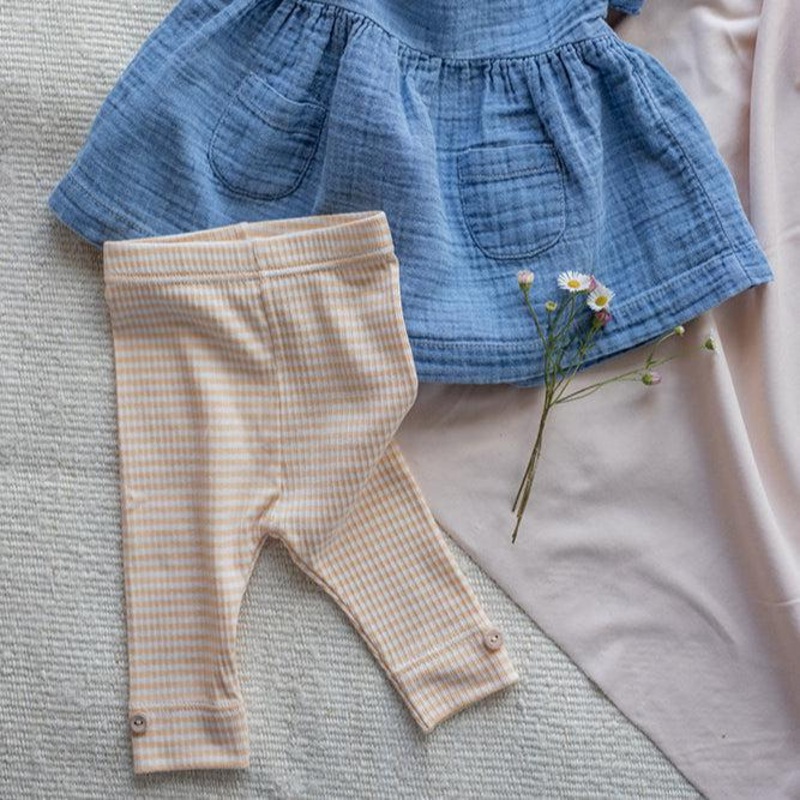 1+ In The Family – Ribbed Leggings – Stripe