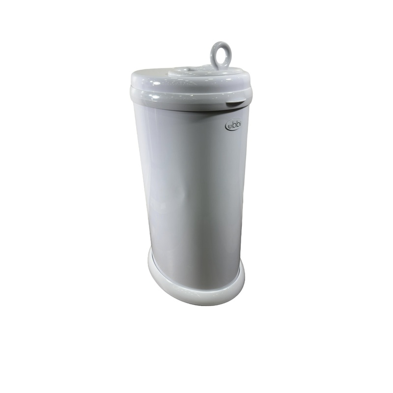 Ubbi Diaper Pail, White