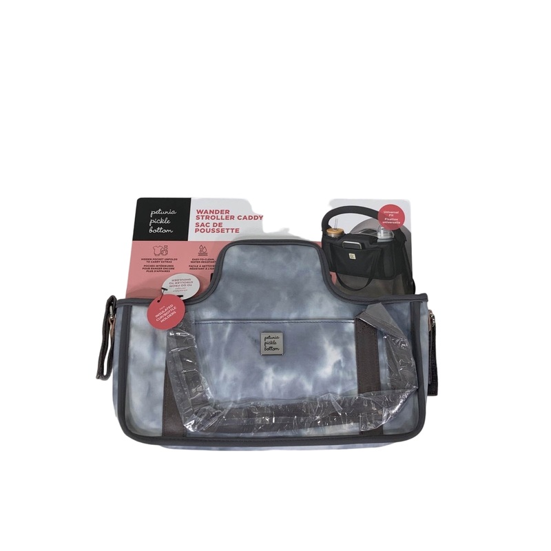 Petunia Pickle Bottom Wander Stroller Caddy, Smoke Swirl Tie-dye