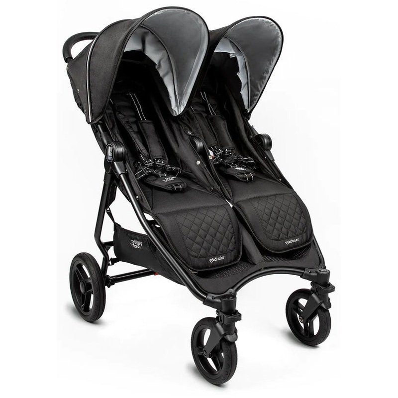Valco OPEN BOX Baby Slim Twin Double Stroller Sport Edition – Raven