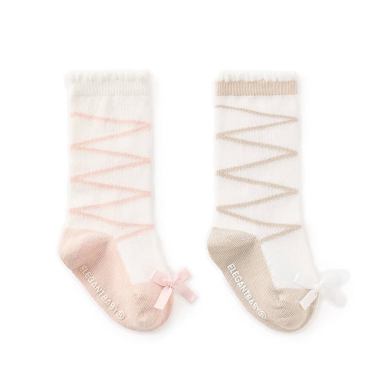 2 Pack Ballet Knee Socks
