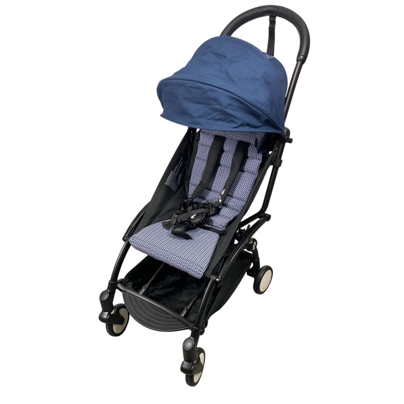 Babyzen YOYO2 Complete Stroller, 2024, Black and Blue AirFrance