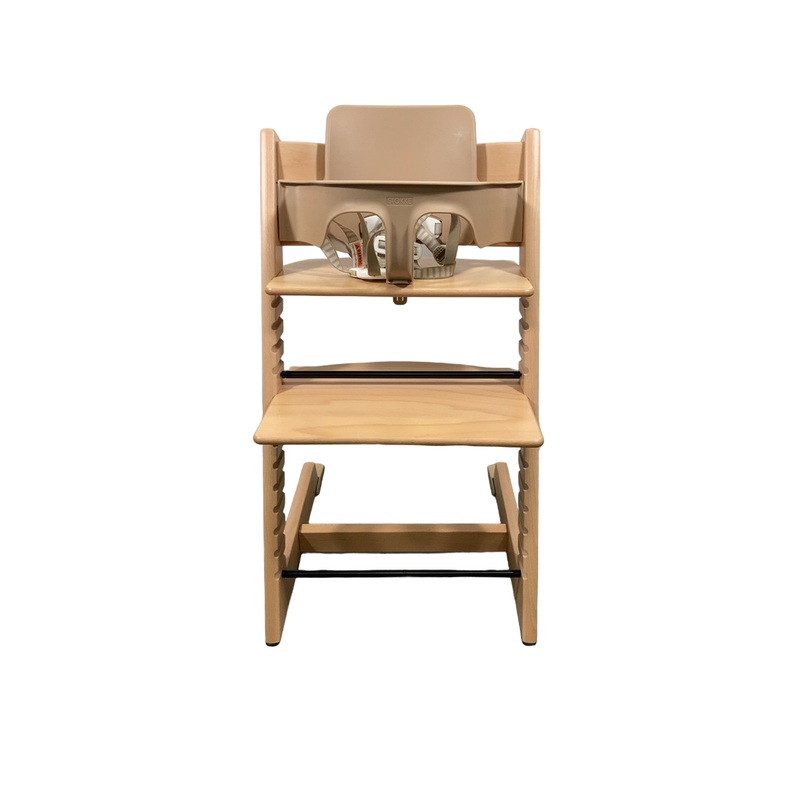 Stokke Tripp Trapp High Chair With Baby Set, Natural