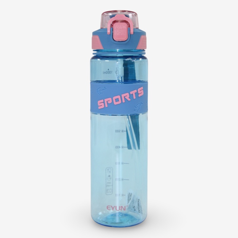 Plastic Water Bottle  “Sports” Print (1L)