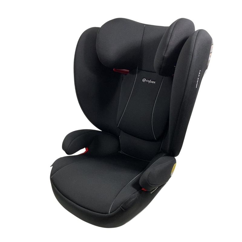 Cybex Solution B-Fix High Back Booster Seat, 2022, Volcanic Black