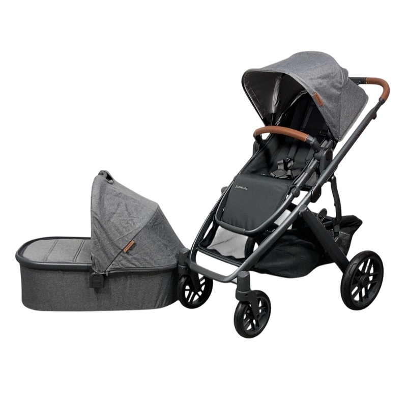 UPPAbaby VISTA V2 Stroller, 2023, Greyson (Charcoal Melange)