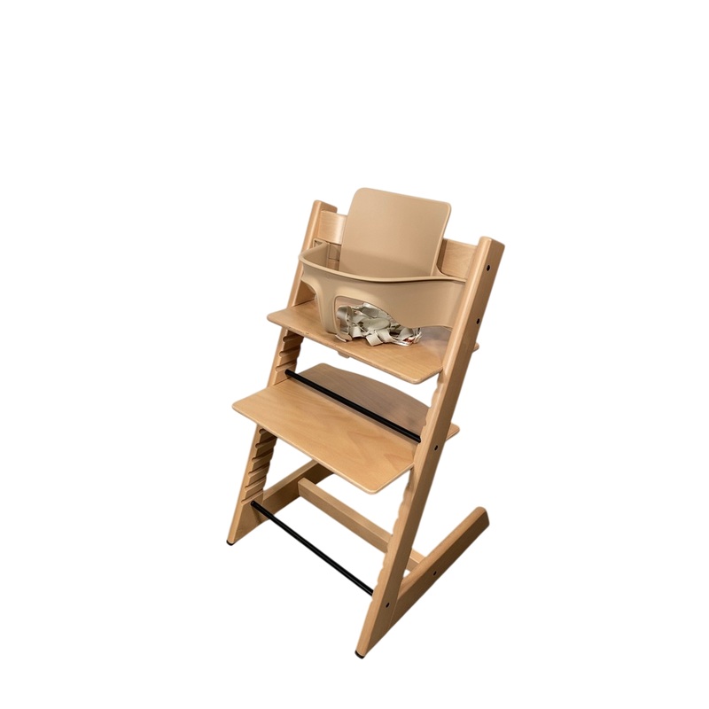 Stokke Tripp Trapp High Chair With Baby Set, 2, Natural