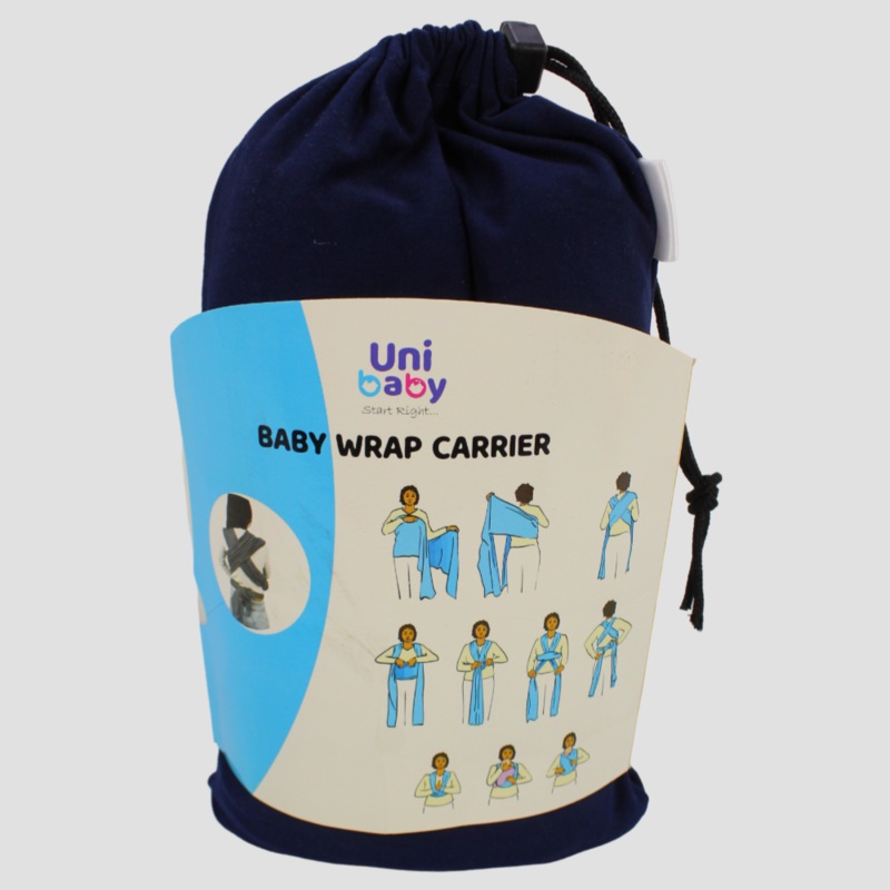Uni Baby Wrap Carrier – Navy Blue