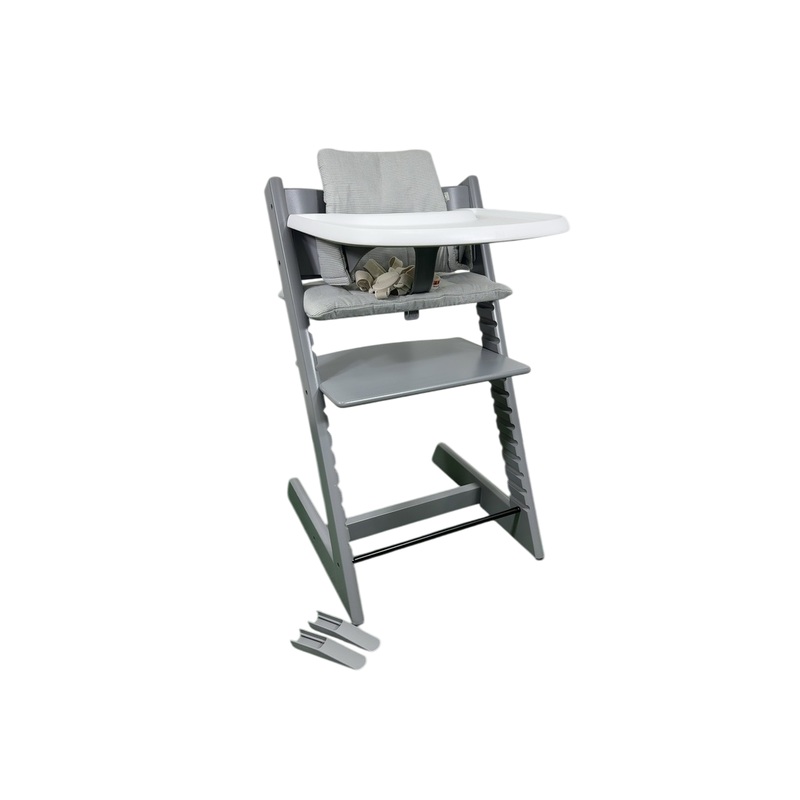 Stokke Tripp Trapp Complete High Chair, Nordic Grey, Storm Grey